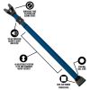 Guard Dog Security DoorKeeper Door Expandable Stopper Bar - With Alarm  Photo 3